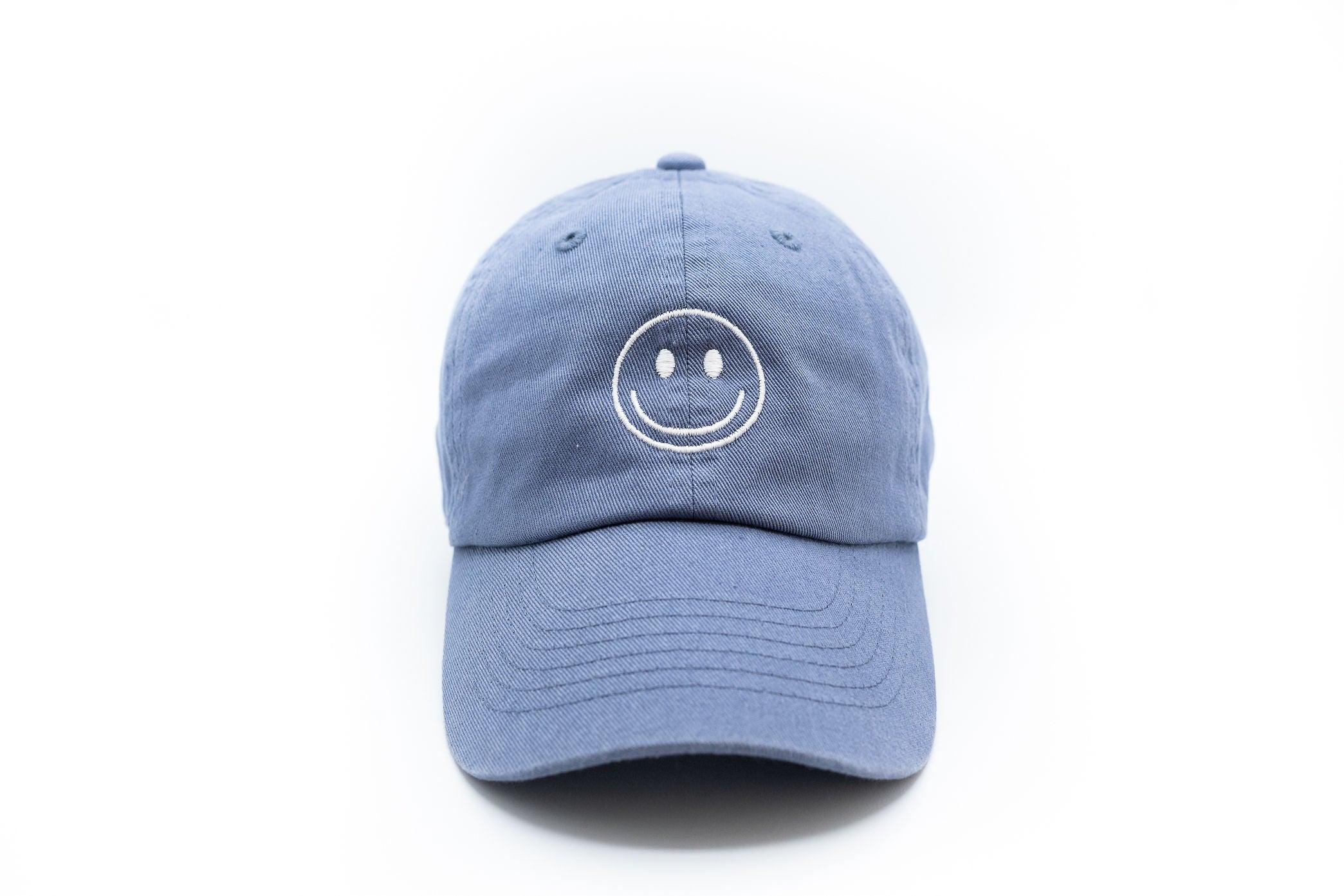 Smiley Face Baseball Hat - BIG FRENCHIES