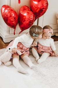 Ruffle Cotton Knee High Socks - BIG FRENCHIES
