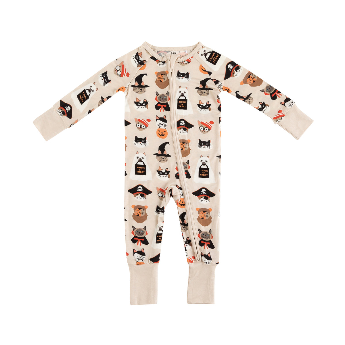 Meow & Treat (Convertible Zip Footies) - BIG FRENCHIES
