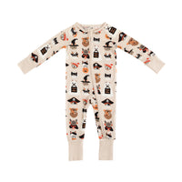 Meow & Treat (Convertible Zip Footies) - BIG FRENCHIES