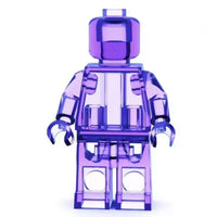 Set of 12 Transparent Minifigures – Clear Minifigs (Adult Builds & Display-Grade) - BIG FRENCHIES