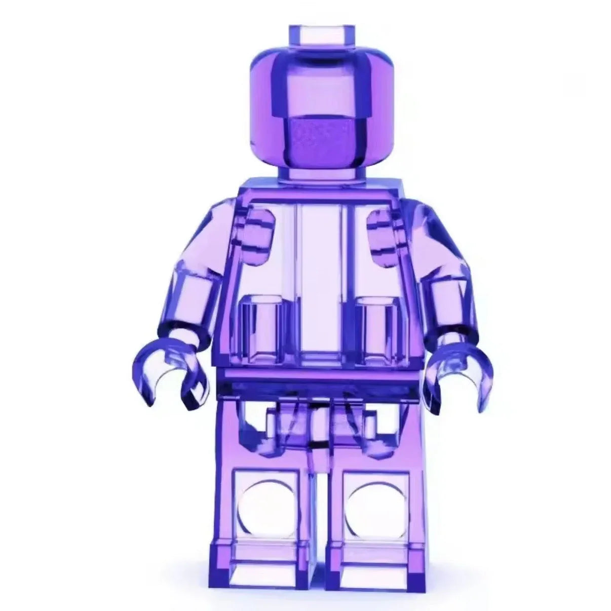 Set of 12 Transparent Minifigures – Clear Minifigs (Adult Builds & Display-Grade) - BIG FRENCHIES
