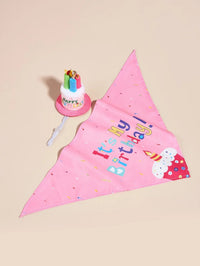 Dog Happy Birthday Decoration Dog Costume Hats Bowknot Bandana Neckerchief Bibs Banners Party Cat Dog Pets Accessories Perros