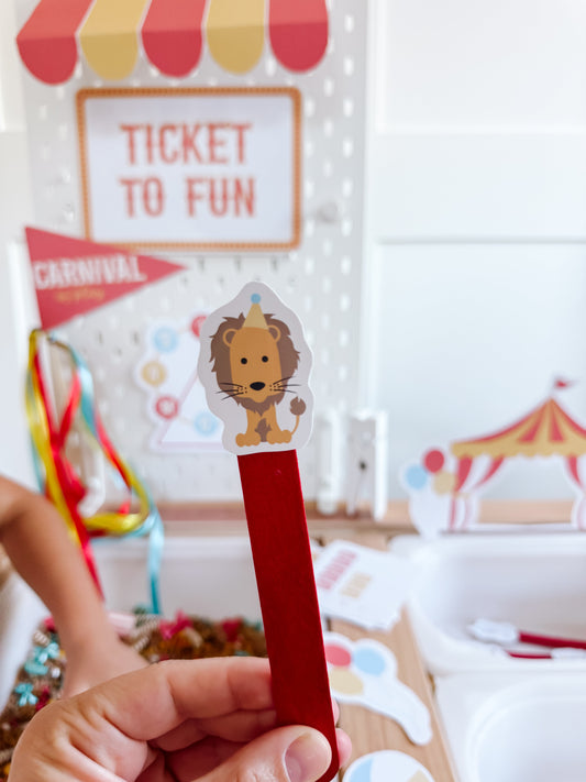 Carnival Circus Dramatic Printable Play