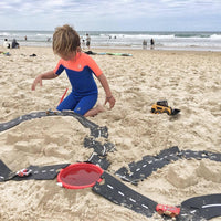 Flexible Rubber Roads Play Set – Open-Ended City & Car Track Play - BIG FRENCHIES