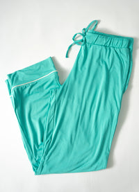 Turquoise | Adult Pajama Bottom