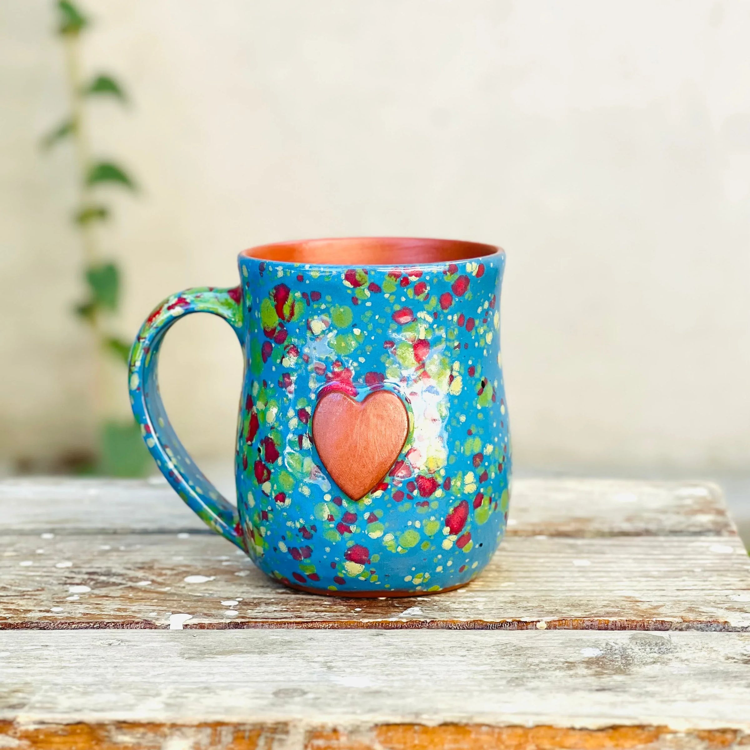 Grande Calliope Mug- Blue Explosion - BIG FRENCHIES