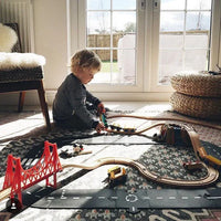 Flexible Rubber Roads Play Set – Open-Ended City & Car Track Play - BIG FRENCHIES