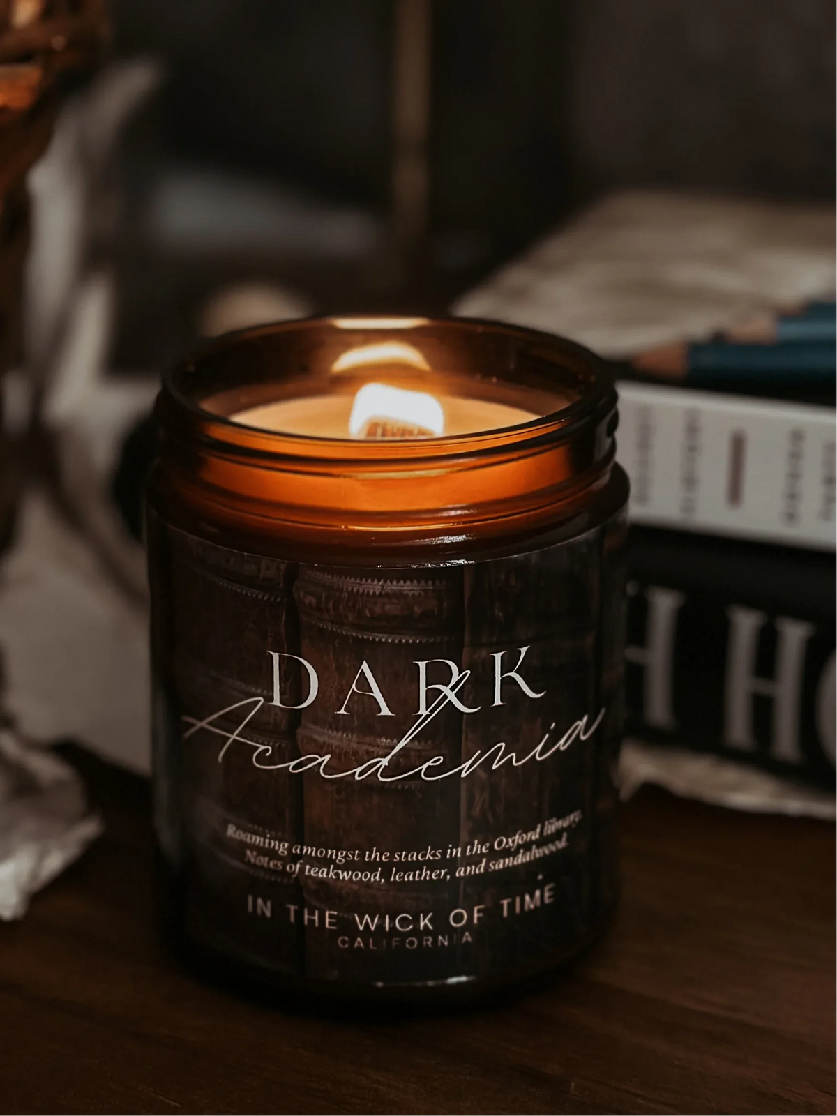 Dark Academia Candle - BIG FRENCHIES