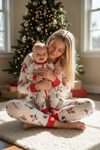 Bark The Halls (Convertible Zip Footies) - BIG FRENCHIES