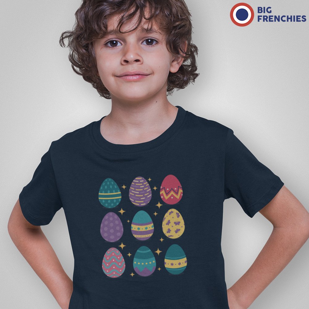 Easter Eggs Youth & Toddler Organic Cotton Tee