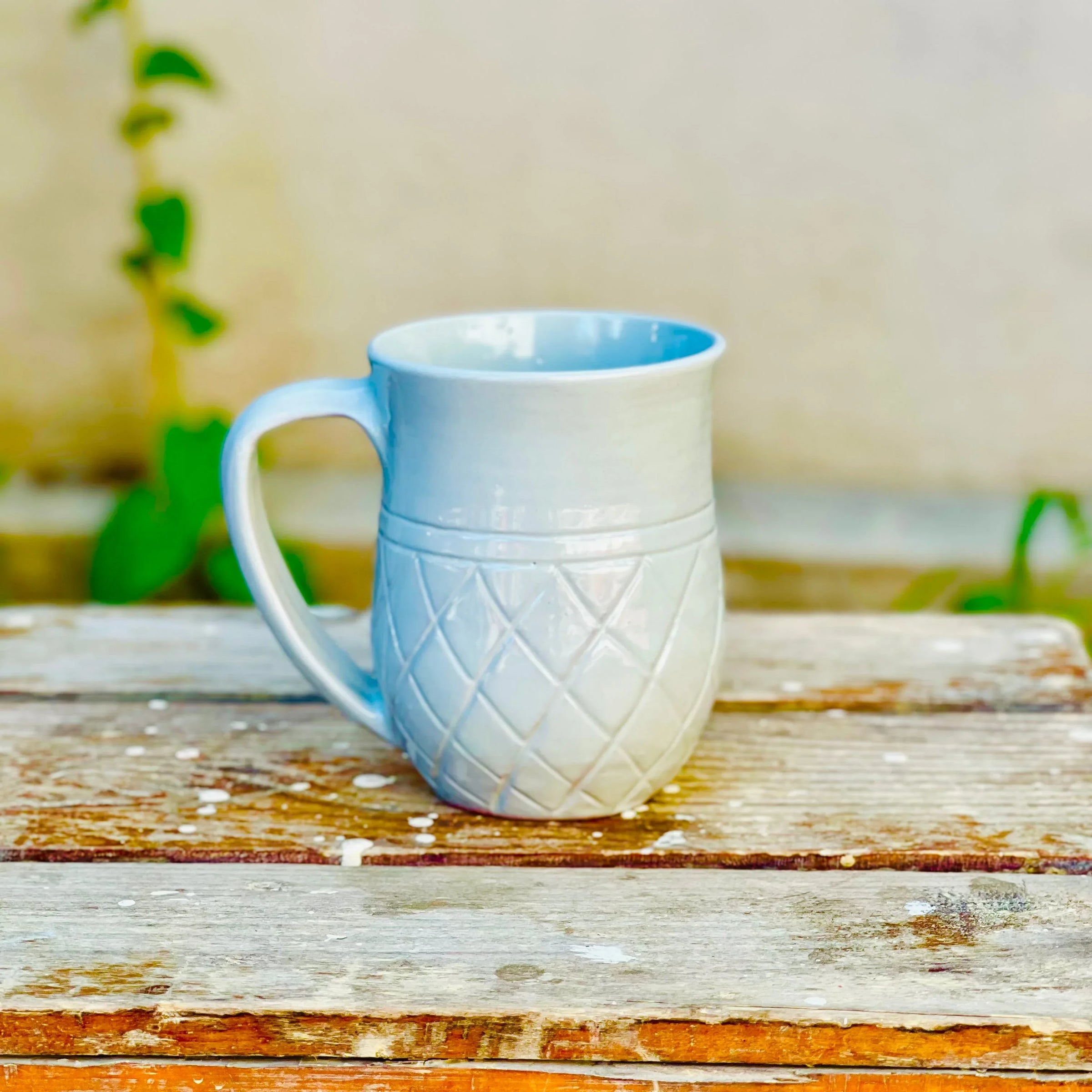 Ananas Mug- Brushed Pale Grey - BIG FRENCHIES