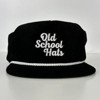 OLD SCHOOL HATS Corduroy Limited Edition￼ Custom Embroidered