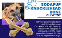 Knuckle Bone Nylon Dog Chew Toy for Aggressive Chewers | Made in USA - BIG FRENCHIES