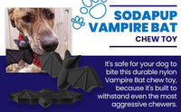 Vampire Bat Nylon Dog Chew Toy for Aggressive Chewers | USA Made & FDA Compliant - BIG FRENCHIES