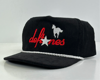 DEFTONES White PONY SnapBack Custom Embroidered Cap Hat