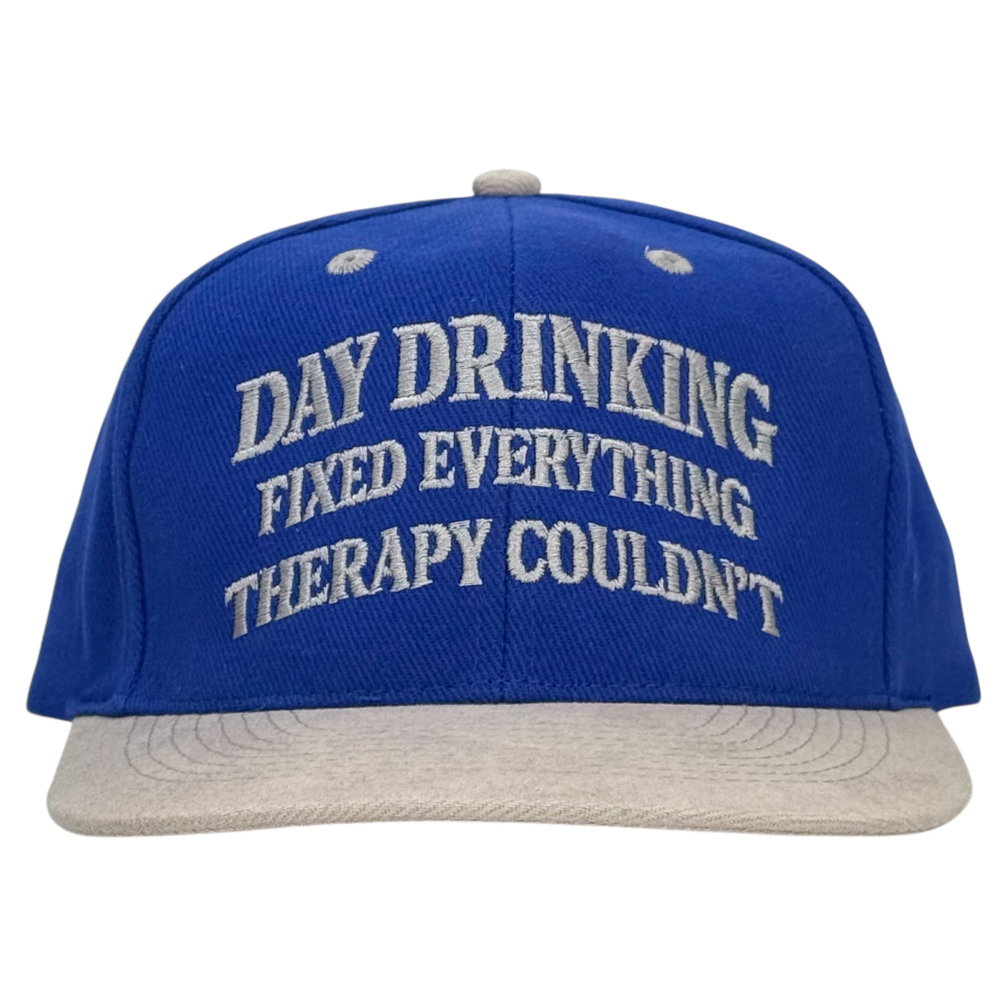 Day Drinking Therapy Hat Custom Embroidered