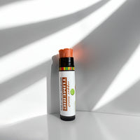 Turmeric Brightening Lip Balm Set - for Dark, Dry Lips (Plain, Copper, Raspberry)