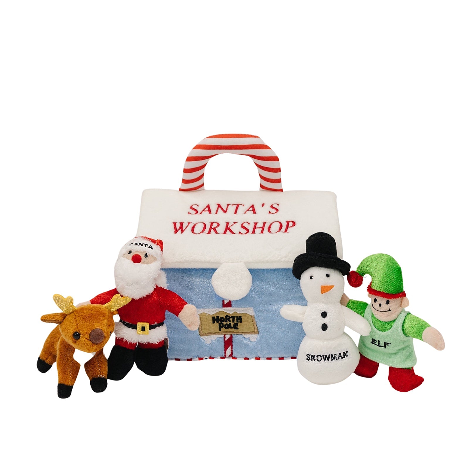 My First Christmas Santa's Workshop Playset with 4 ct Sensory Toys - BIG FRENCHIES
