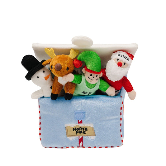 My First Christmas Santa's Workshop Playset with 4 ct Sensory Toys - BIG FRENCHIES