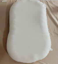 Oat Ribbed Baby Lounger Cover - BIG FRENCHIES