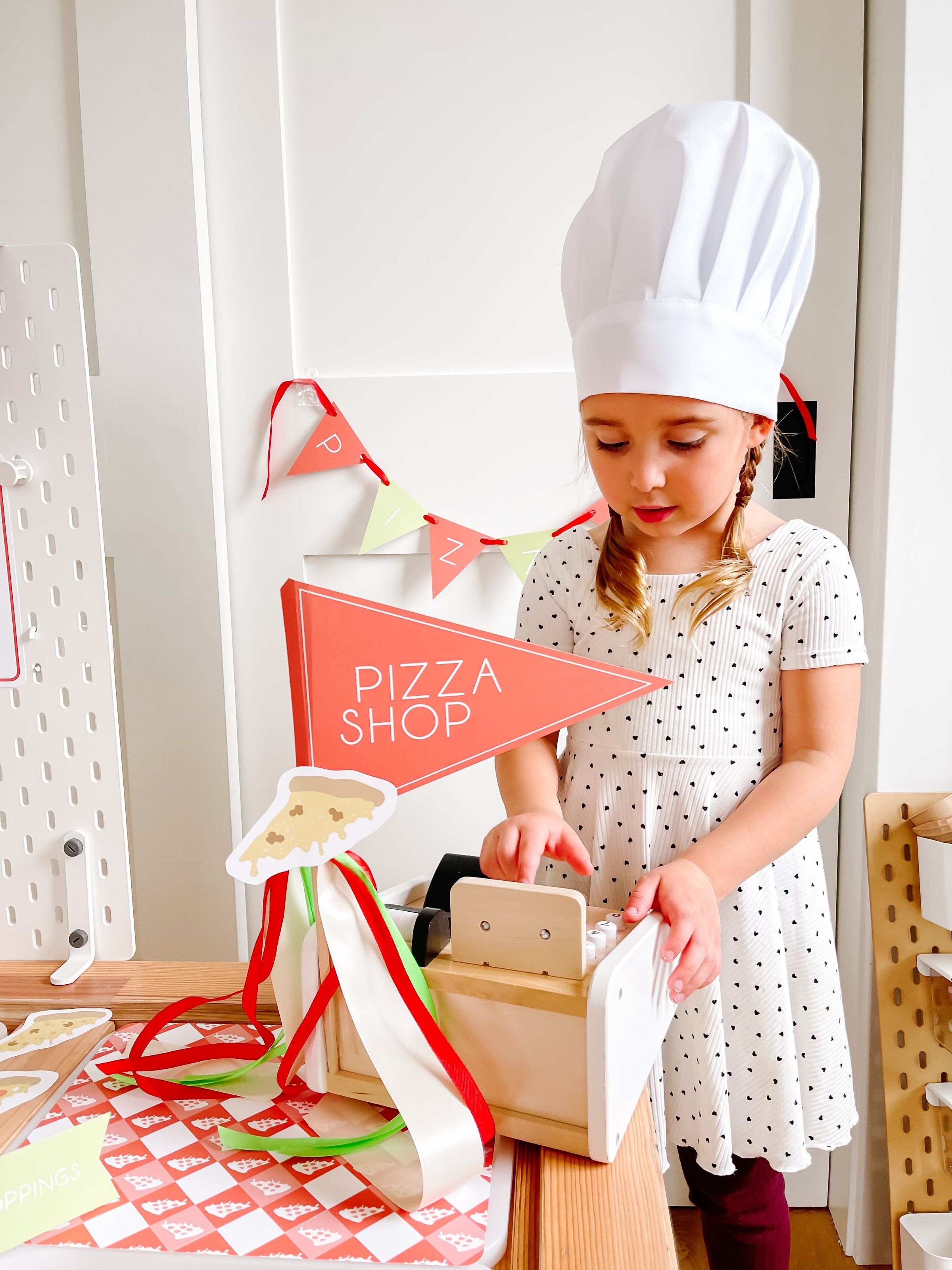 Pizza Shop Printable Dramatic Play Kit