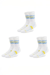 Elite Basketball Socks - High-Cut Terry Cushion Performance Crew Socks