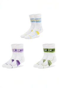 Elite Basketball Socks - High-Cut Terry Cushion Performance Crew Socks
