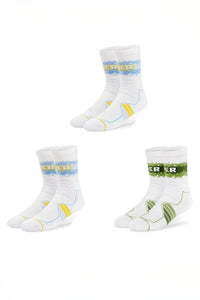 Elite Basketball Socks - High-Cut Terry Cushion Performance Crew Socks