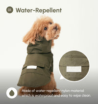 BOWERY RAINCOAT - GREEN