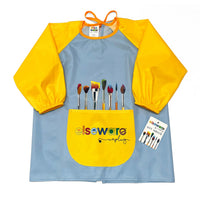 Mess-Free Kids Paint Bundle | All-Natural Finger Paint & Art Smock Set - BIG FRENCHIES