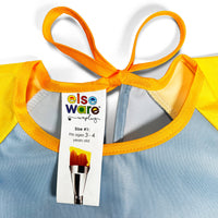Art Smock with Pocket (Ages 3-6, 2 Sizes) Kid-Friendly