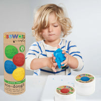 Eco-Dough 4pk GLUTEN FREE – Natural, Non-Toxic Sensory Toy - BIG FRENCHIES