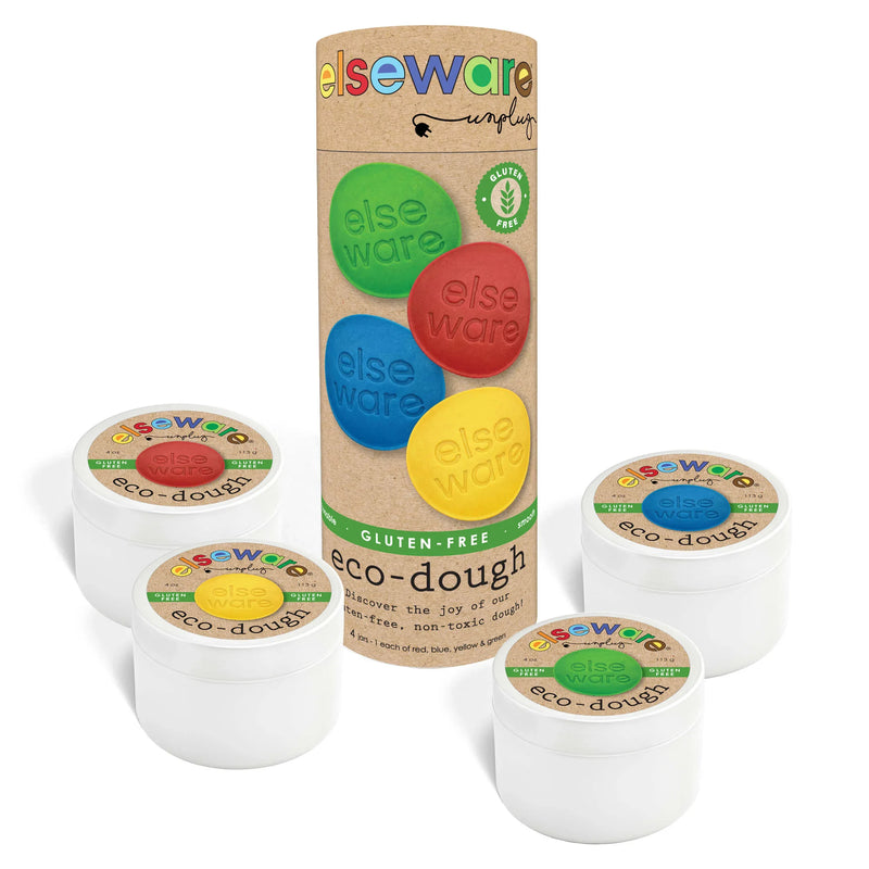 Eco-Dough 4pk GLUTEN FREE – Natural, Non-Toxic Sensory Toy - BIG FRENCHIES