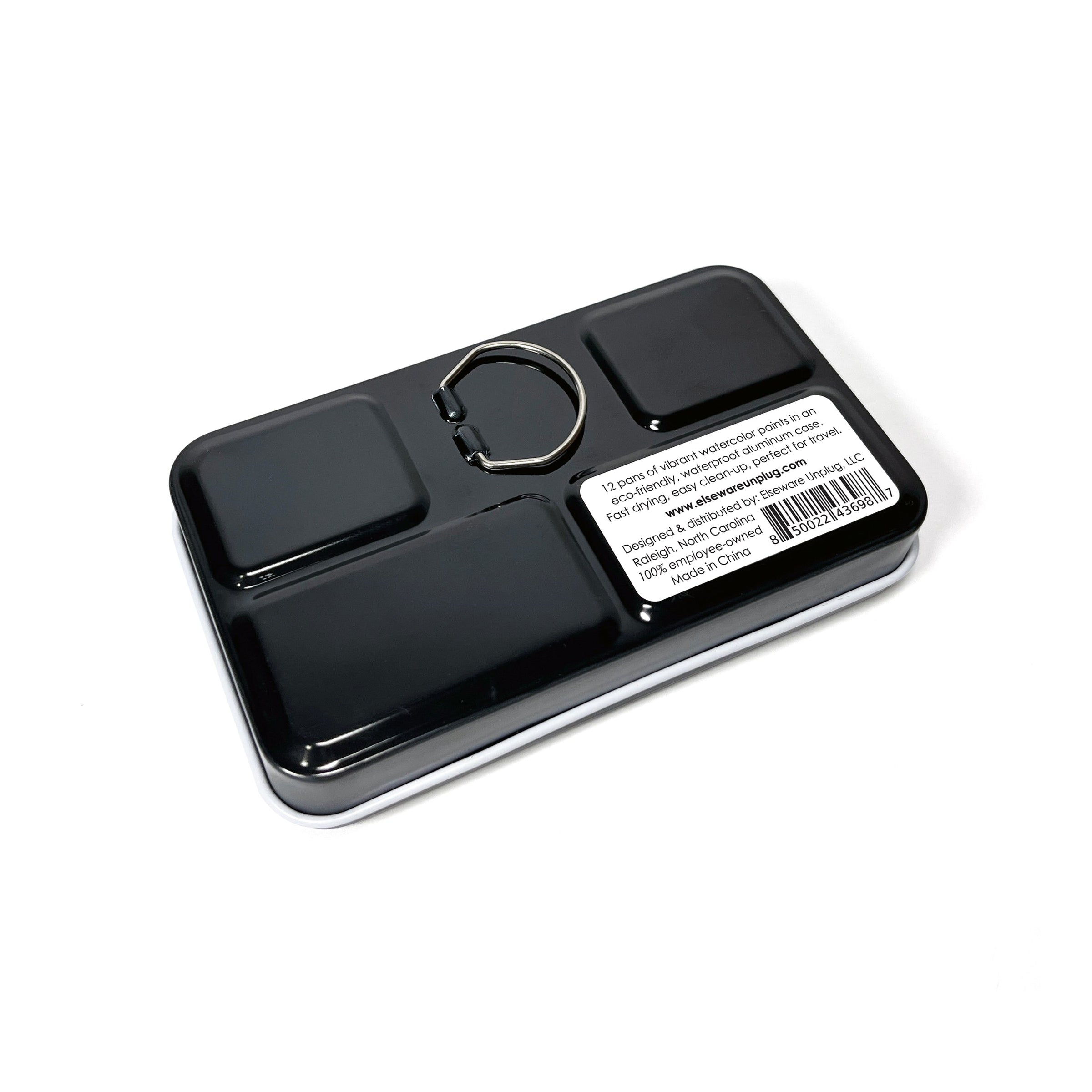 Watercolors – Metal Palette – 12 Colors – Travel Friendly