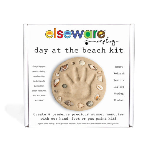 Day at the Beach – Kids Hand & Footprint Keepsake - BIG FRENCHIES