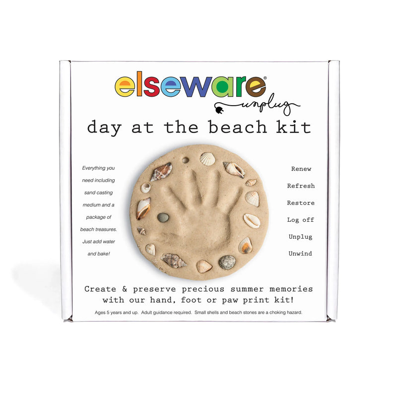 Day at the Beach – Kids Hand & Footprint Keepsake - BIG FRENCHIES