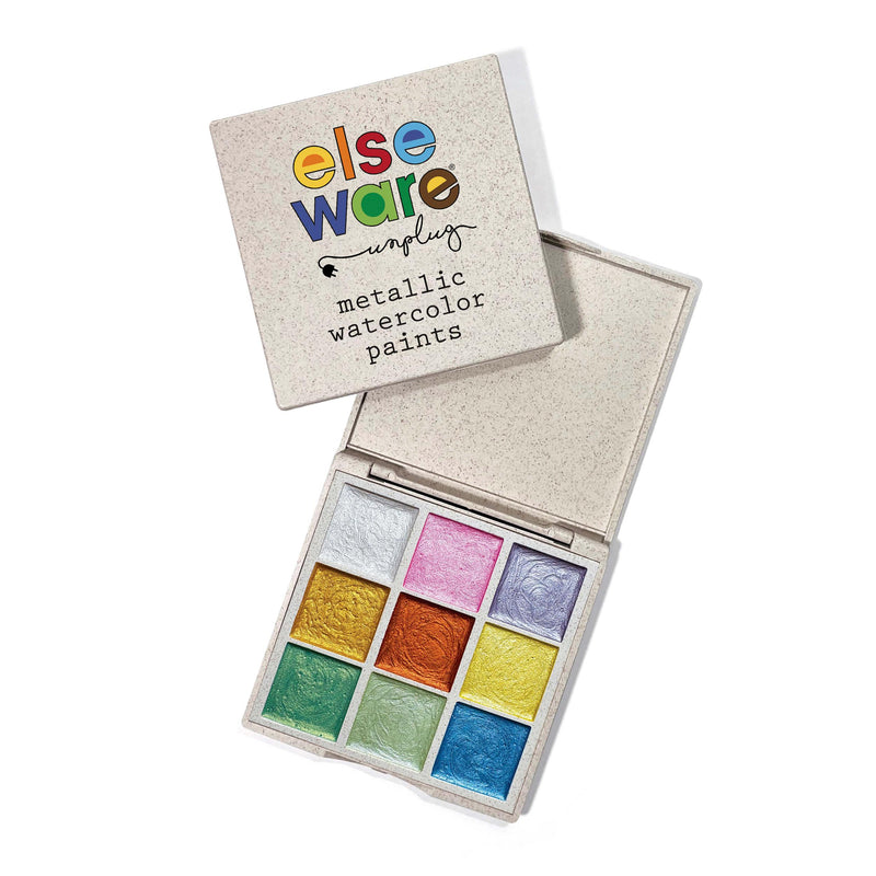 Metallic Watercolors – Wheat Straw Palette - BIG FRENCHIES