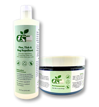 OUTDOOR SAFETY KIT/ Sunscreen & Flea/Tick/Bug Repellent