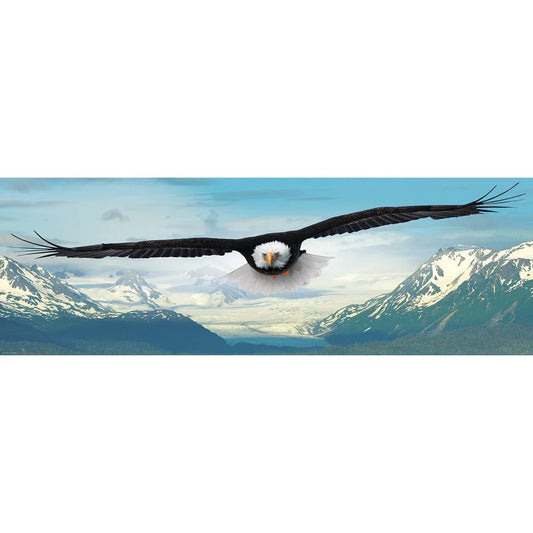 Eagle 1000 Piece Panoramic Jigsaw Puzzle Eurographics - BIG FRENCHIES