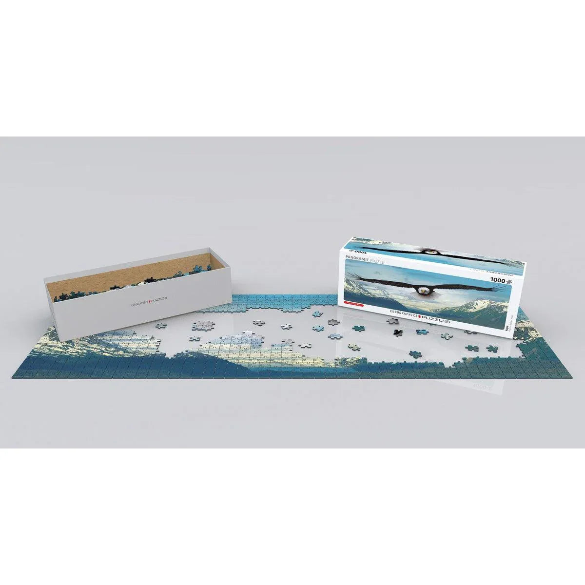 Eagle 1000 Piece Panoramic Jigsaw Puzzle Eurographics - BIG FRENCHIES