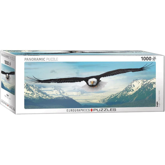Eagle 1000 Piece Panoramic Jigsaw Puzzle Eurographics - BIG FRENCHIES