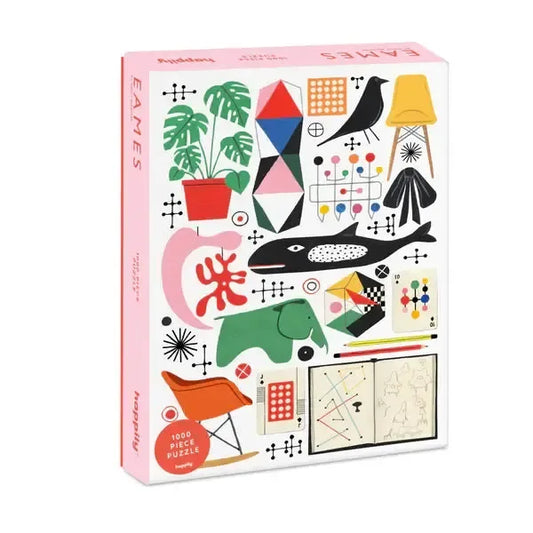 Eames 1000 Piece Jigsaw Puzzle Happily - BIG FRENCHIES