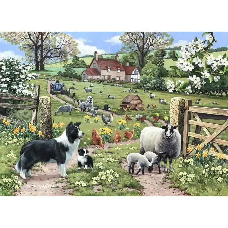 Early Learning 1000 Piece Jigsaw Puzzle HOP - BIG FRENCHIES