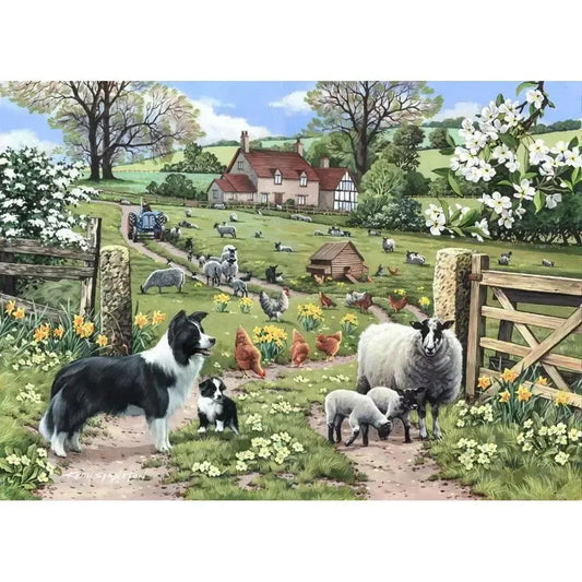 Early Learning 1000 Piece Jigsaw Puzzle HOP - BIG FRENCHIES