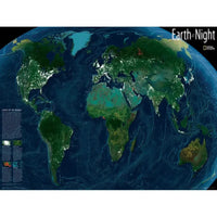 Earth at Night NG 1000 Piece Jigsaw Puzzle NYPC - BIG FRENCHIES