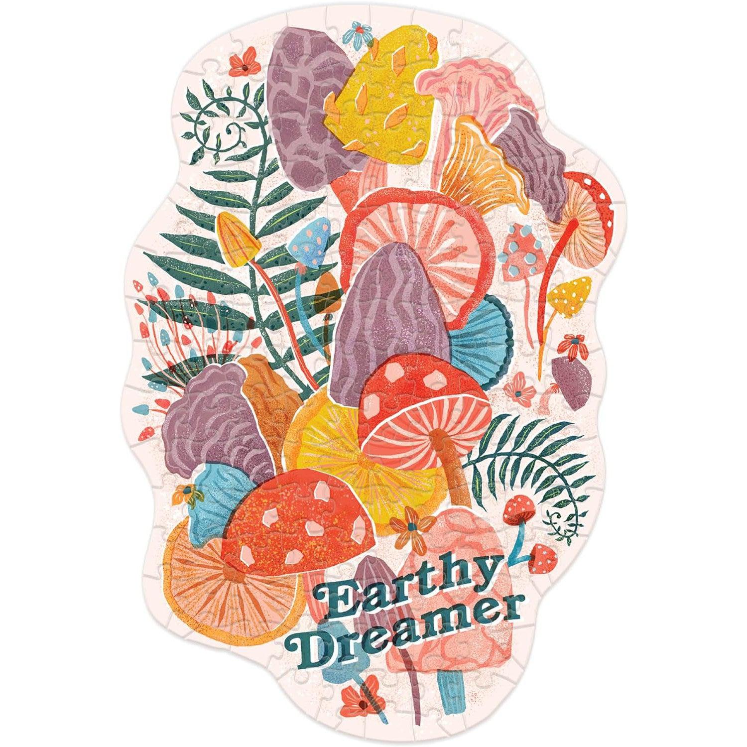 Earthy Dreamer 140 Piece Mini Jigsaw Puzzle Lantern Press