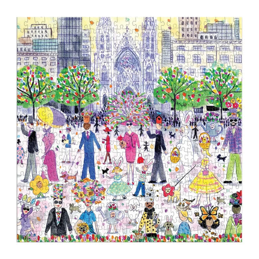 Easter Parade 500 Piece Jigsaw Puzzle Galison - BIG FRENCHIES