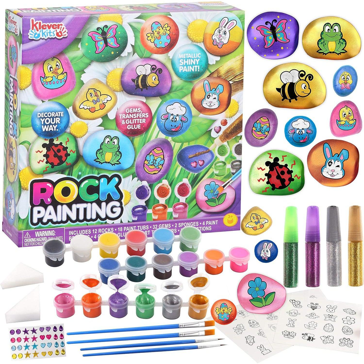 Easter Themed Rock Painting Kit
