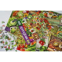 Eat Your Veggies 1000 Piece Jigsaw Puzzle Springbok - BIG FRENCHIES
